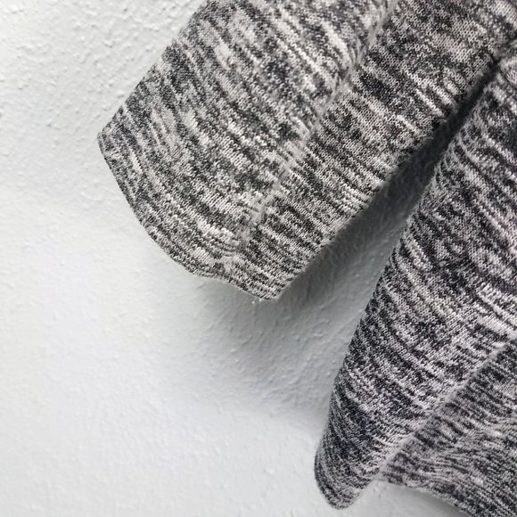 THX Women's Silver Open Front Cardigan Sweater - Picture 7 of 9